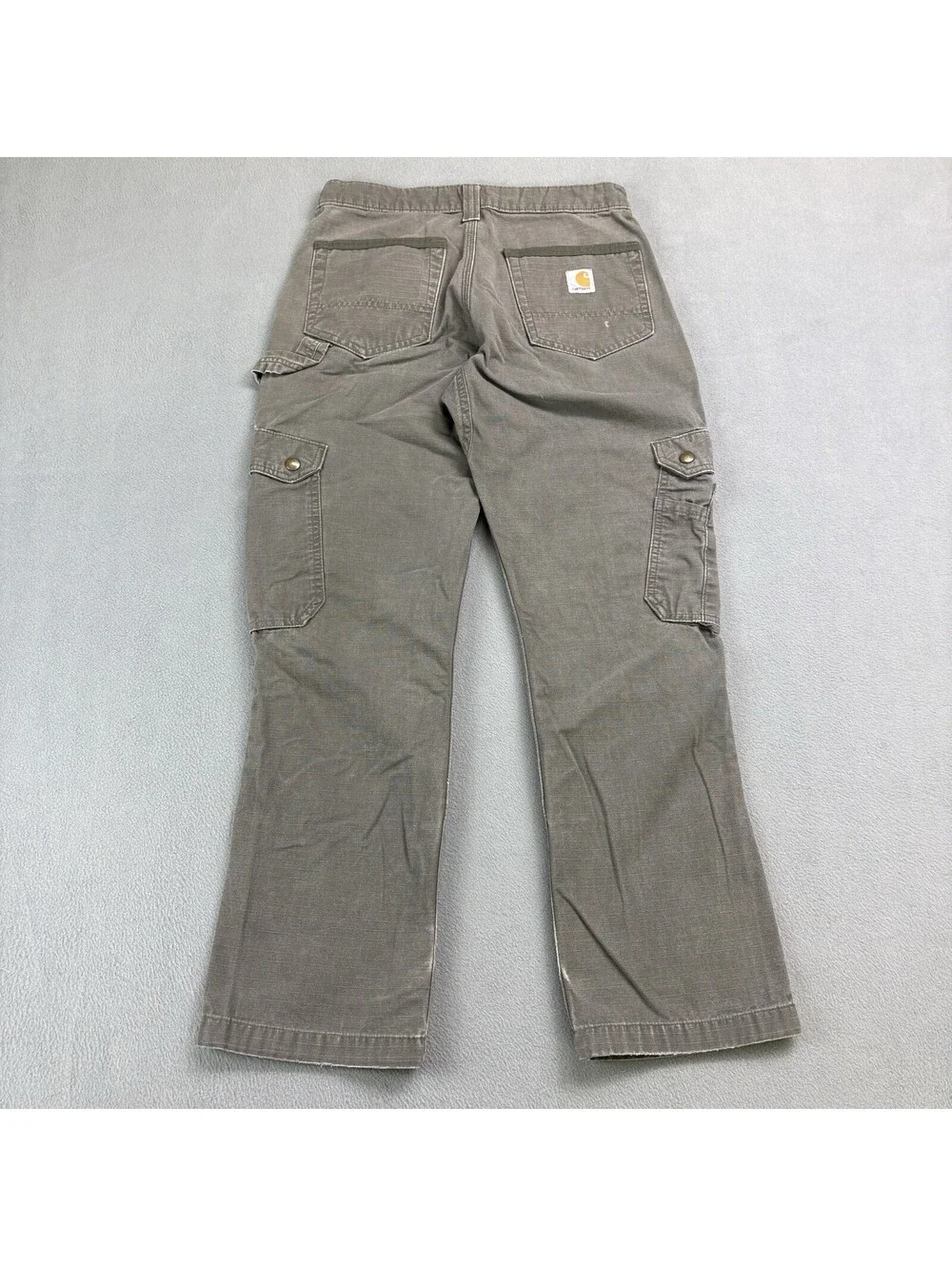 Carhartt Double Knee Cargo Pants Size 30x28 in Green B342 MOS